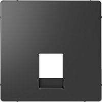 Лицевая панель Schneider Electric Merten D-Life для 1-м. розетки RJ11 антрацит